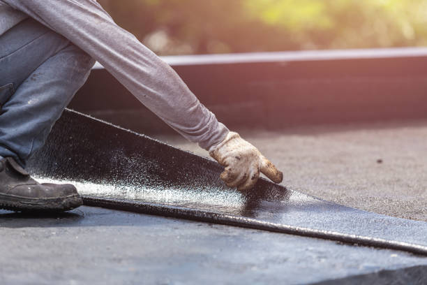 Professional Waterproofing technician working in Margate City, NJ